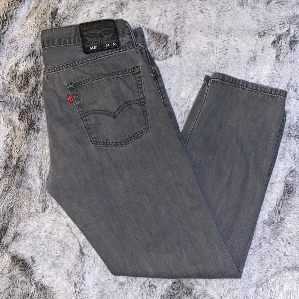 Levi’s Men’s Dark Gray Jeans 34x30 513”